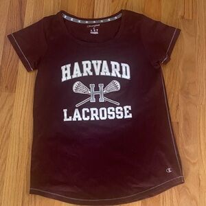 Champion Harvard Lacrosse T-shirt Small
